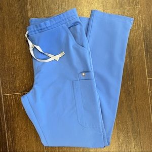 Figs Yola Skinny Scrub Pants Ceil Blue - Tall